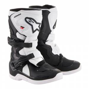 Alpinestars Kids Tech 3S Black White Motocross Boots