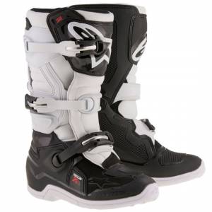 Alpinestars Kids Tech 7S Black White Motocross Boots