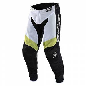 Troy Lee Designs GP Air Veloce Camo Black Glo Green Motocross Pants