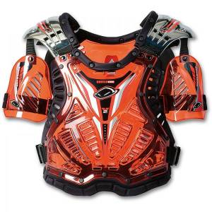 UFO Shield One Chest Protector - Clear Red