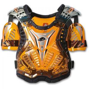 UFO Shield One Chest Protector - Clear Orange