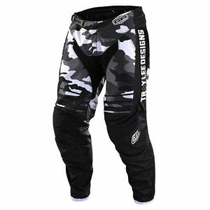 Troy Lee Designs GP Formula Camo Black Grey Motocross Pants