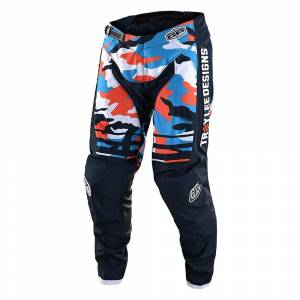 Troy Lee Designs Kids GP Formula Navy Orange Motocross Pants