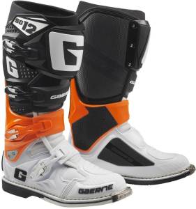 Gaerne SG12 Motocross Boots - Orange Black White
