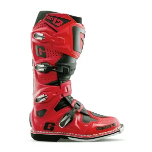 Gaerne SG12 MX Boots - Red/Black