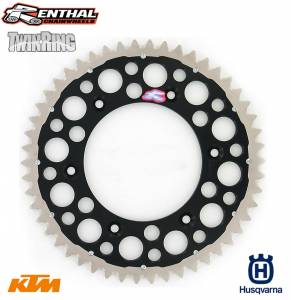 Renthal Twinring Rear Sprocket Black 2240-520