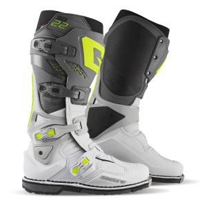 Gaerne SG22 MX Boots - Anthracite White Grey