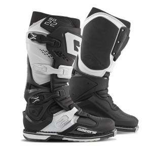Gaerne SG22 MX Boots - Black White