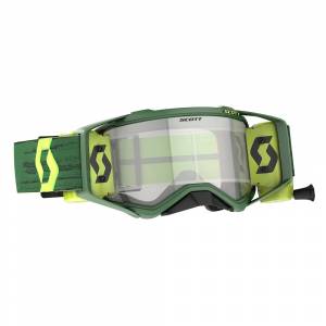 Scott Prospect Green Yellow Clear Lens WFS Goggles