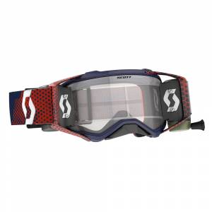 Scott Prospect Red Blue Clear Lens WFS Goggles