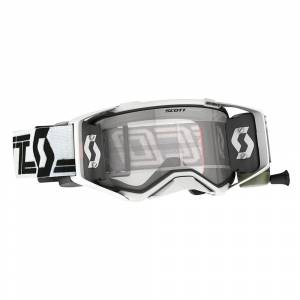 Scott Prospect White Black Clear Double Lens Super WFS Goggles