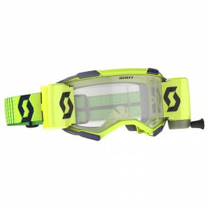 Scott Fury Blue Yellow Clear Lens WFS Goggles