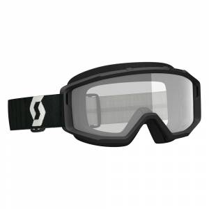 Scott Primal Black Clear Lens Motocross Goggles