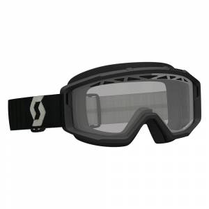 Scott Primal Black Grey Clear Lens Enduro Motocross Goggles