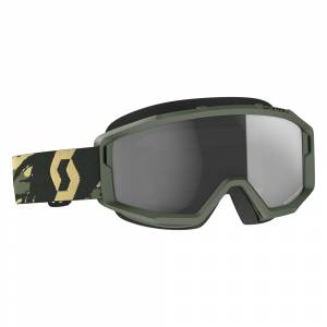 Scott Primal Sand Dust MX Goggles Dark Grey Lens Camo Kaki