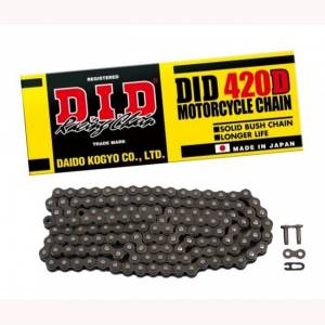 DID 420D Chain (RJ) x 134 Links - Black