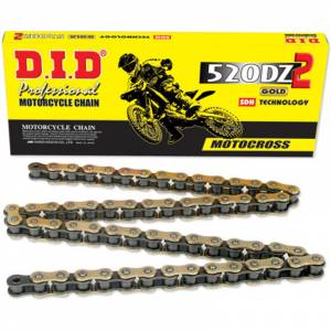 DID DZ Series Heavy Duty Chain - Gold Black