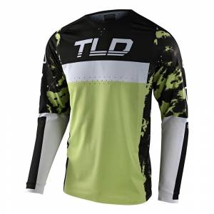 Troy Lee Designs SE Pro Dyeno Glo Green Motocross Jersey