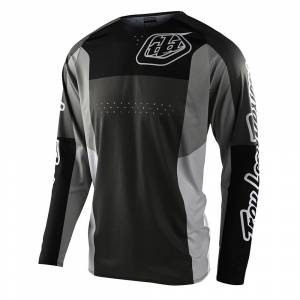 Troy Lee Designs SE Pro Quattro Grey Black Motocross Jersey