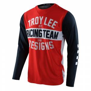 Troy Lee Designs GP Air Team 81 Orange Navy Motocross Jersey