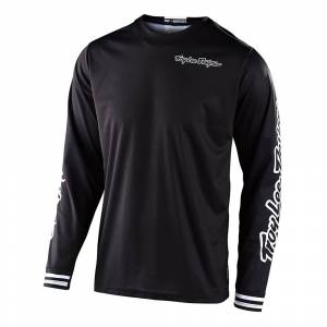 Troy Lee Designs GP Mono Black Motocross Jersey