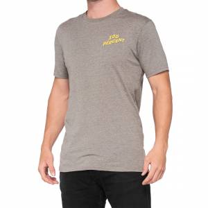 100% Dakota Heather Grey T-Shirt