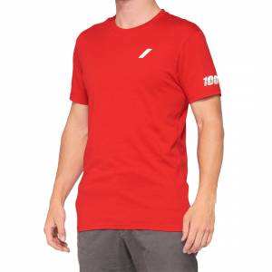 100% Tiller Red T-Shirt