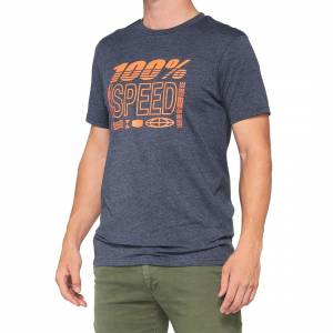 100% Trademark Navy Heather T-Shirt