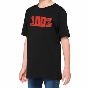 100% Kids Kurri Black T-Shirt