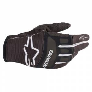 Alpinestars Techstar Black White Motocross Gloves