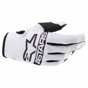 Alpinestars Radar White Motocross Gloves