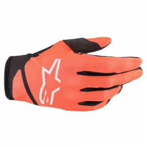 Alpinestars Radar Orange Black Motocross Gloves