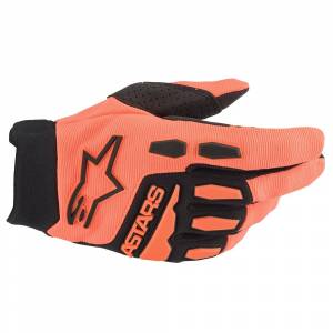 Alpinestars Full Bore Orange Black Motocross Gloves