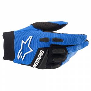 Alpinestars Full Bore Blue Black Motocross Gloves