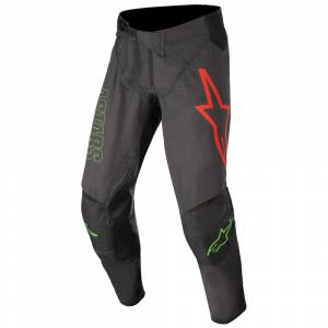 Alpinestars Techstar Phantom Anthracite Green Neon Motocross Pants