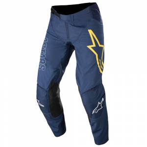 Alpinestars Techstar Phantom Dark Blue White Motocross Pants