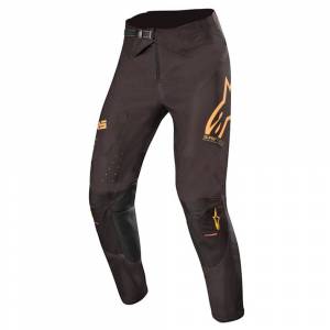 Alpinestars Supertech Black Orange Fluo Motocross Pants