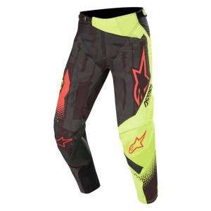 Alpinestars Techstar Factory Black Yellow Fluo Red Fluo Motocross Pants