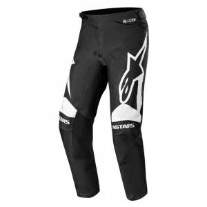Alpinestars Racer Supermatic Black White Motocross Pants