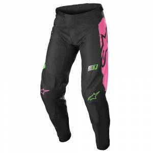 Alpinestars Racer Compass Black Green Neon Pink Fluo Motocross Pants