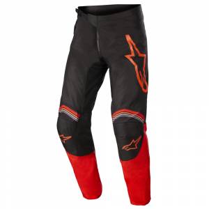 Alpinestars Fluid Speed Black Bright Red Motocross Pants