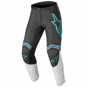 Alpinestars Fluid Speed Anthracite Light Grey Blue Motocross Pants