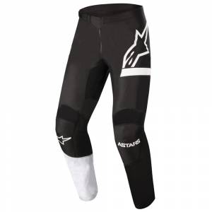 Alpinestars Kids Racer Chaser Black White Motocross Pants