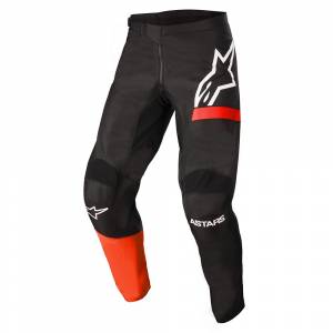 Alpinestars Kids Racer Chaser Black Bright Red Motocross Pants