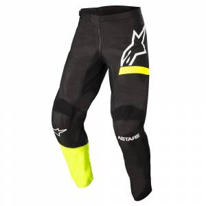 Alpinestars Kids Racer Chaser Black Yellow Fluo Motocross Pants