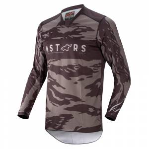 Alpinestars Racer Tactical Black Grey Motocross Jersey