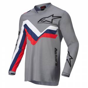 Alpinestars Racer Braap Mid Grey Motocross Jersey