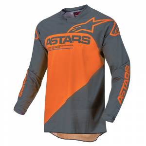 Alpinestars Racer Supermatic Anthracite Orange Motocross Jersey