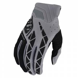 Troy Lee Designs SE Pro Solid Grey Motocross Gloves