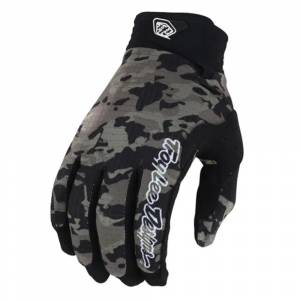 Troy Lee Designs Air Camo Army Green Motocross Gloves